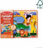 Melissa & Doug Safari Spieltiere Puzzle