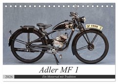 Adler MF 1 (Tischkalender 2026 DIN A5 quer), CALVENDO Monatskalender