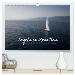 Cover Segeln in Kroatien (hochwertiger Premium Wandkalender 2026 DIN A2 quer), Kunstdruck in Hochglanz