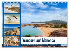 Wandern auf Menorca (Wandkalender 2026 DIN A3 quer), CALVENDO Monatskalender