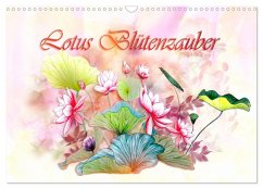 Lotus Blütenzauber (Wandkalender 2026 DIN A3 quer), CALVENDO Monatskalender