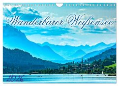 Wanderbarer Weißensee (Wandkalender 2026 DIN A4 quer), CALVENDO Monatskalender Wanderbarer Weißensee (Wandkalender 2026 DIN A4 quer), CALVENDO Monatskalender