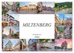 Miltenberg Impressionen (Wandkalender 2026 DIN A2 quer), CALVENDO Monatskalender