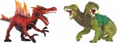 Schleich 70834 - Eldrador Creatures, Feuersaurier vs. Dschungelechse, Spielfiguren Schleich 70834 - Eldrador Creatures, Feuersaurier vs. Dschungelechse, Spielfiguren