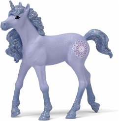 Schleich 70861 - Bayala, Einhorn Fohlen Iris, Spielfigur, Lila, 8,6x2,4x8,3cm