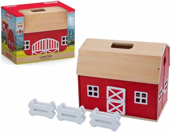 Schleich 42602 - Farm World, Großer Bauernhof aus Holz, 7-teilig, Spielset Schleich 42602 - Farm World, Großer Bauernhof aus Holz, 7-teilig, Spielset