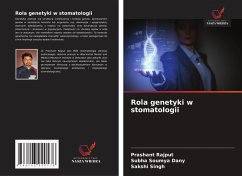 Rola genetyki w stomatologii Cover Rola genetyki w stomatologii