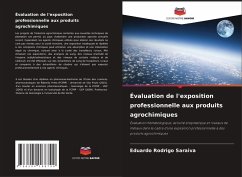 Cover Évaluation de l'exposition professionnelle aux produits agrochimiques