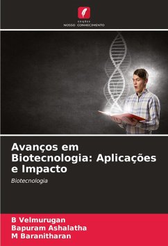 Cover Avanços em Biotecnologia: Aplicações e Impacto