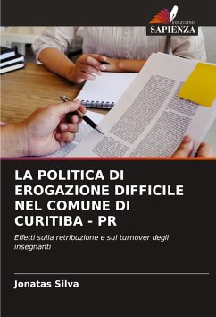 Cover LA POLITICA DI EROGAZIONE DIFFICILE NEL COMUNE DI CURITIBA - PR