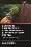 UNO STUDIO SULL'EFFETTO E L'INFLUENZA DELLA STRUTTURA INTERNA SUL PLA UNO STUDIO SULL'EFFETTO E L'INFLUENZA DELLA STRUTTURA INTERNA SUL PLA