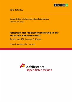 Fallstricke der Problemorientierung in der Praxis des Ethikunterrichts
