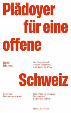Cover Plädoyer für eine offene Schweiz
