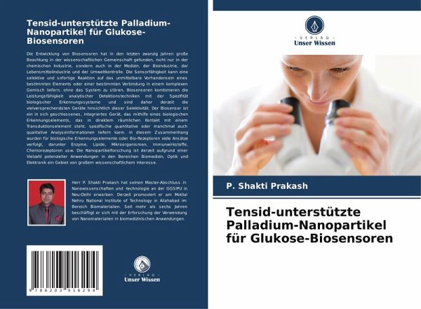 Tensid-unterstützte Palladium-Nanopartikel für Glukose-Biosensoren