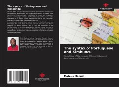 Cover The syntax of Portuguese and Kimbundu