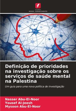 Cover Definição de prioridades na investigação sobre os serviços de saúde mental na Palestina