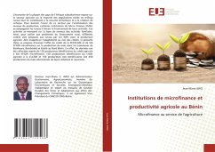 Cover Institutions de microfinance et productivité agricole au Bénin