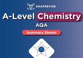 SnapRevise A-Level AQA Chemistry Summary Sheets SnapRevise A-Level AQA Chemistry Summary Sheets
