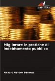 Migliorare le pratiche di indebitamento pubblico Migliorare le pratiche di indebitamento pubblico