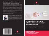 Avaliação da eficácia clínica da dose única de dexametasona Avaliação da eficácia clínica da dose única de dexametasona