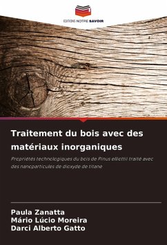Cover Traitement du bois avec des matériaux inorganiques