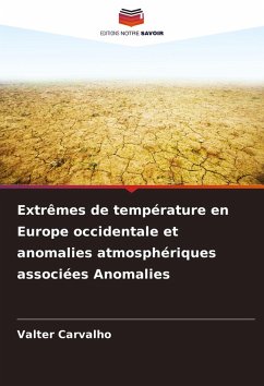Cover Extrêmes de température en Europe occidentale et anomalies atmosphériques associées Anomalies