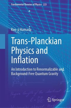 Cover Trans-Planckian Physics and Inflation (eBook, PDF)