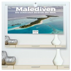 Cover Malediven - Die schönsten Strände der Welt. (hochwertiger Premium Wandkalender 2026 DIN A2 quer), Kunstdruck in Hochglanz