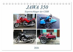 Cover JAWA 350 - Exportschlager der CSSR (Tischkalender 2026 DIN A5 quer), CALVENDO Monatskalender