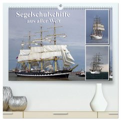 Segelschulschiffe aus aller Welt (hochwertiger Premium Wandkalender 2026 DIN A2 quer), Kunstdruck in Hochglanz