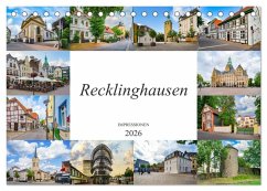 Cover Recklinghausen Impressionen (Tischkalender 2026 DIN A5 quer), CALVENDO Monatskalender