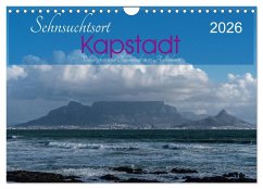 Cover Sehnsuchtsort Kapstadt (Wandkalender 2026 DIN A4 quer), CALVENDO Monatskalender