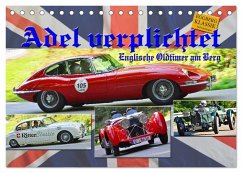 Cover Adel verpflichtet - Englische Oldtimer am Berg (Tischkalender 2026 DIN A5 quer), CALVENDO Monatskalender