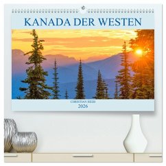 Kanada der Westen (hochwertiger Premium Wandkalender 2026 DIN A2 quer), Kunstdruck in Hochglanz Kanada der Westen (hochwertiger Premium Wandkalender 2026 DIN A2 quer), Kunstdruck in Hochglanz