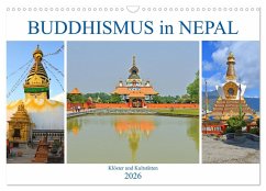 BUDDHISMUS in NEPAL (Wandkalender 2026 DIN A3 quer), CALVENDO Monatskalender