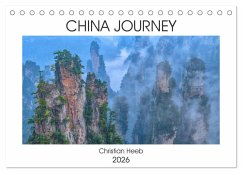 China Journey (Tischkalender 2026 DIN A5 quer), CALVENDO Monatskalender
