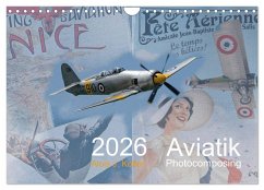 Cover Aviatik Photocomposing 2026 (Wandkalender 2026 DIN A4 quer), CALVENDO Monatskalender