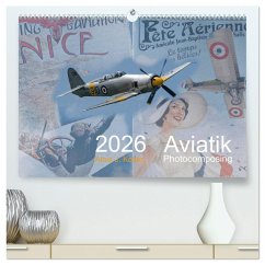 Cover Aviatik Photocomposing 2026 (hochwertiger Premium Wandkalender 2026 DIN A2 quer), Kunstdruck in Hochglanz