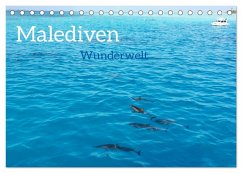 MALEDIVEN Wunderwelt (Tischkalender 2026 DIN A5 quer), CALVENDO Monatskalender MALEDIVEN Wunderwelt (Tischkalender 2026 DIN A5 quer), CALVENDO Monatskalender