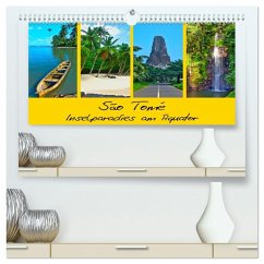 São Tomé - Inselparadies am Äquator (hochwertiger Premium Wandkalender 2026 DIN A2 quer), Kunstdruck in Hochglanz São Tomé - Inselparadies am Äquator (hochwertiger Premium Wandkalender 2026 DIN A2 quer), Kunstdruck in Hochglanz