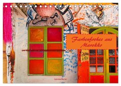 Cover Farbenfrohes aus Marokko (Tischkalender 2026 DIN A5 quer), CALVENDO Monatskalender