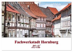 Fachwerkstadt Hornburg (Wandkalender 2026 DIN A4 quer), CALVENDO Monatskalender