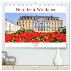 Nordrhein-Westfalen - Stadtansichten (hochwertiger Premium Wandkalender 2026 DIN A2 quer), Kunstdruck in Hochglanz Nordrhein-Westfalen - Stadtansichten (hochwertiger Premium Wandkalender 2026 DIN A2 quer), Kunstdruck in Hochglanz