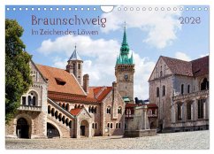 Cover Braunschweig Im Zeichen des Löwen (Wandkalender 2026 DIN A4 quer), CALVENDO Monatskalender