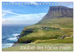 Zauber der Färöer Inseln (Tischkalender 2026 DIN A5 quer), CALVENDO Monatskalender Zauber der Färöer Inseln (Tischkalender 2026 DIN A5 quer), CALVENDO Monatskalender