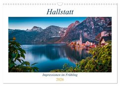 Hallstatt - Impressionen im Frühling (Wandkalender 2026 DIN A3 quer), CALVENDO Monatskalender Hallstatt - Impressionen im Frühling (Wandkalender 2026 DIN A3 quer), CALVENDO Monatskalender