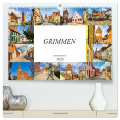 Grimmen Impressionen (hochwertiger Premium Wandkalender 2026 DIN A2 quer), Kunstdruck in Hochglanz