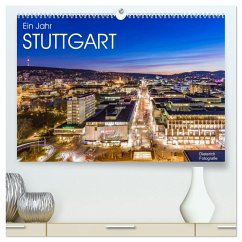 Cover Ein Jahr STUTTGART (hochwertiger Premium Wandkalender 2026 DIN A2 quer), Kunstdruck in Hochglanz