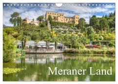 Cover Meraner Land: alpin-mediterranes Lebensgefühl (Wandkalender 2026 DIN A4 quer), CALVENDO Monatskalender