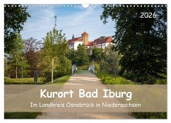 Cover Kurort Bad Iburg (Wandkalender 2026 DIN A3 quer), CALVENDO Monatskalender